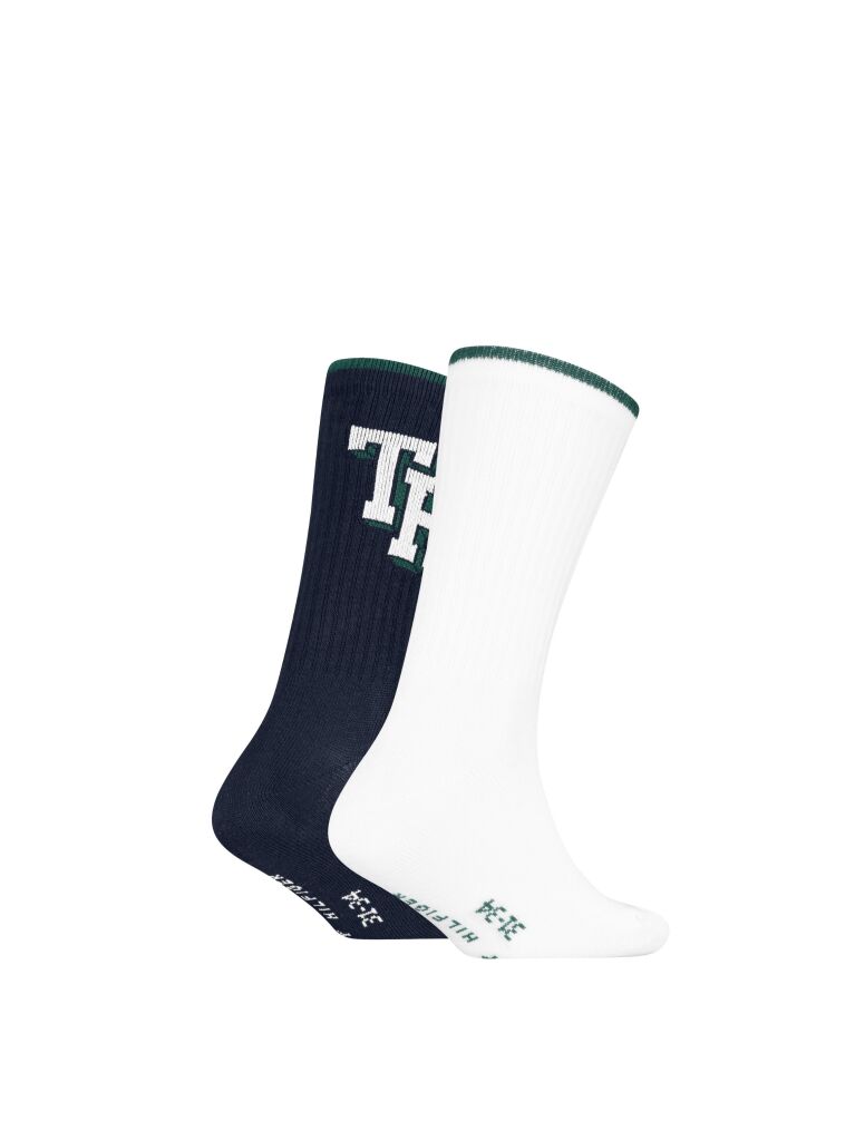 Multi 2-Pack Logo Socks  Kids Unisex