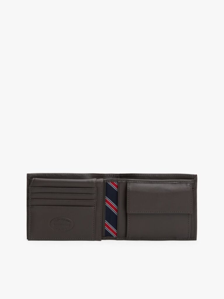 Brown Leather Flap Wallet  Men