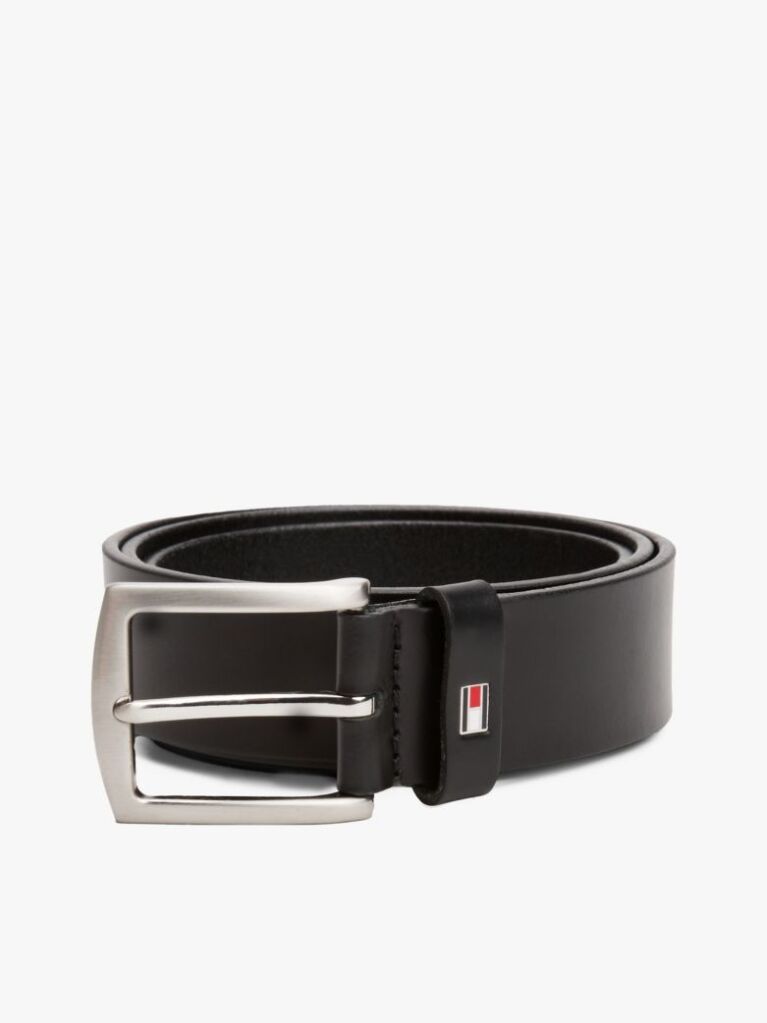 Blue Denton Leather Belt  Men