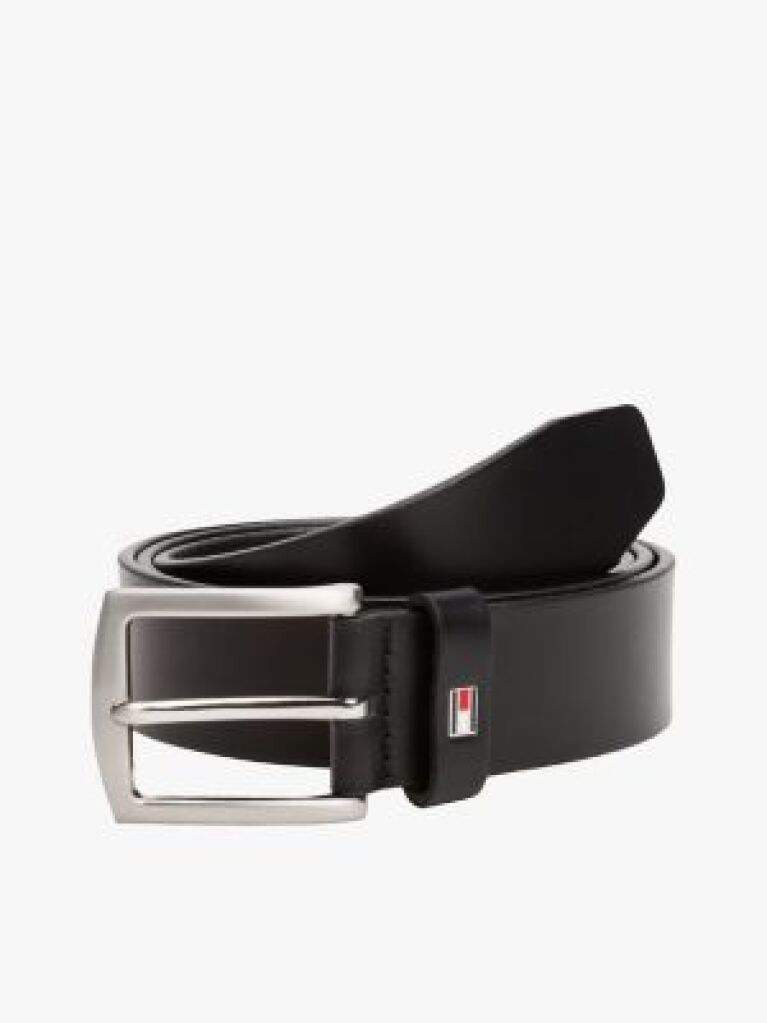 Blue Denton Leather Belt  Men