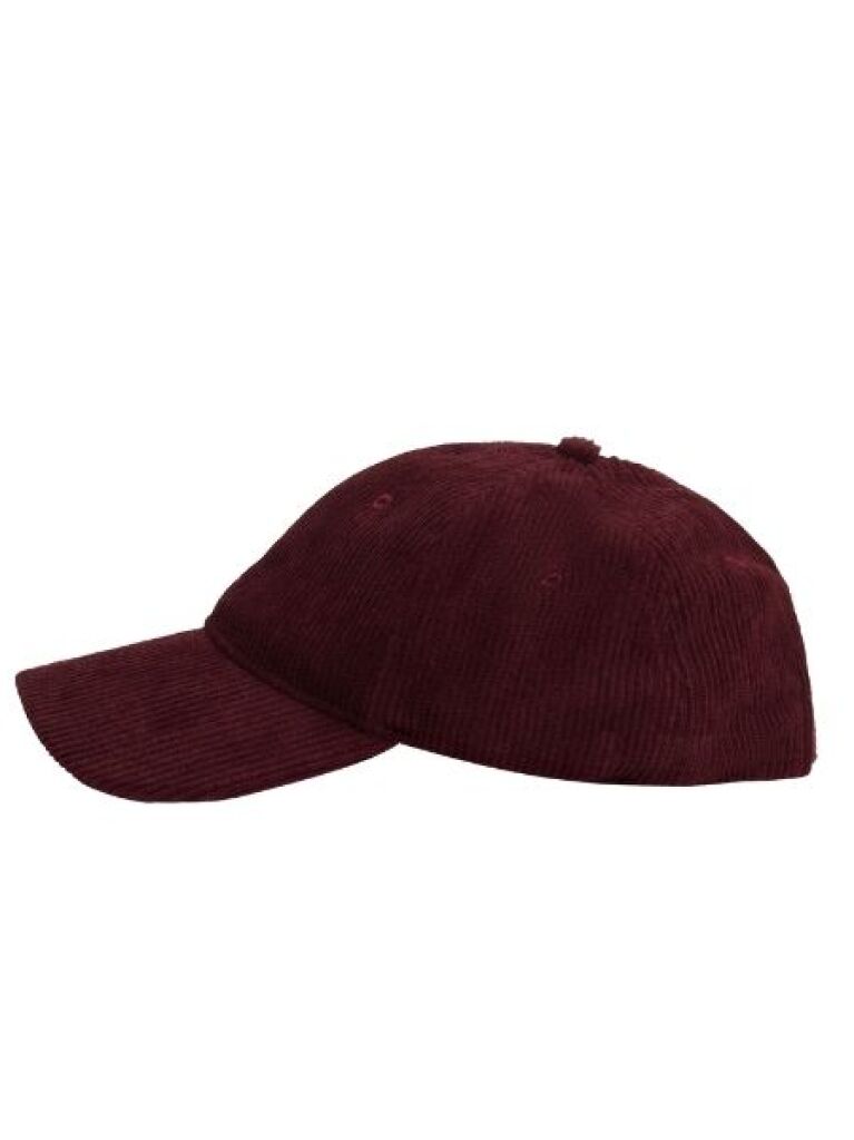 Red Hilfiger Flag Corduroy Baseball Cap  Men