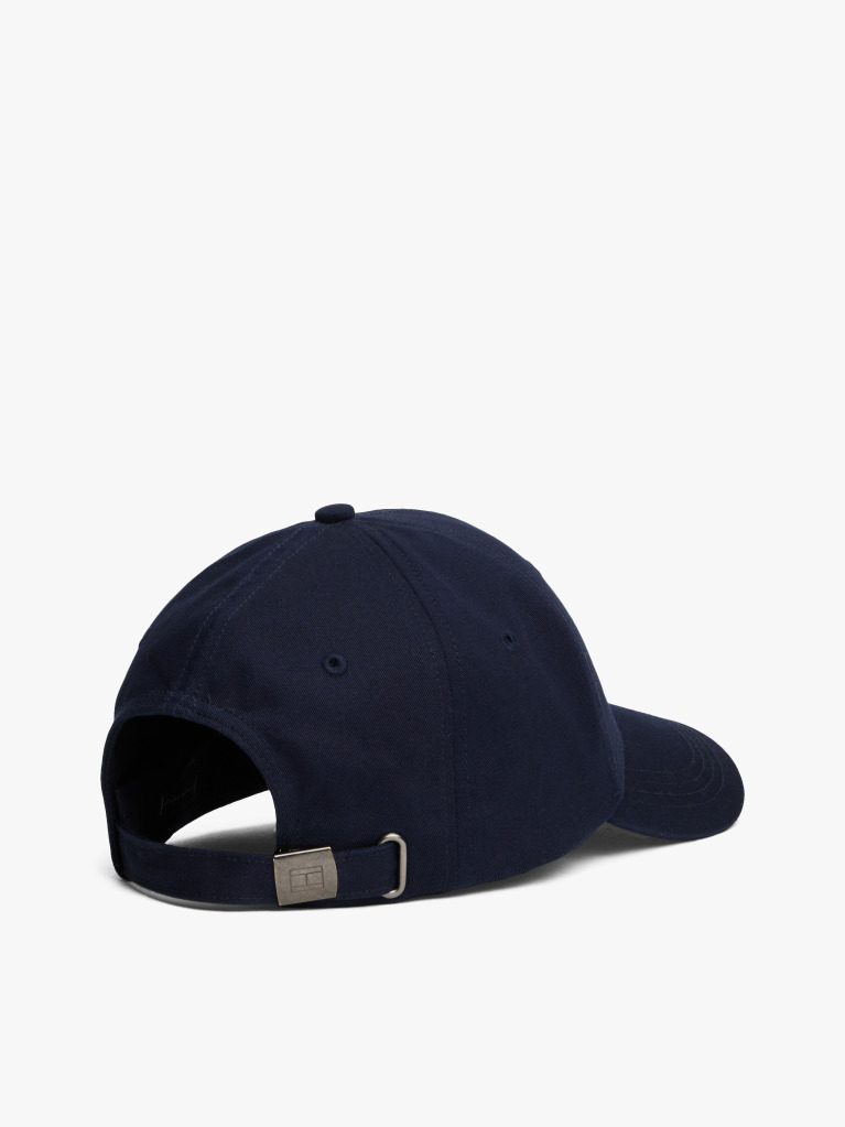 Blue TH Flag Suede Canvas Five Panel Cap  Men