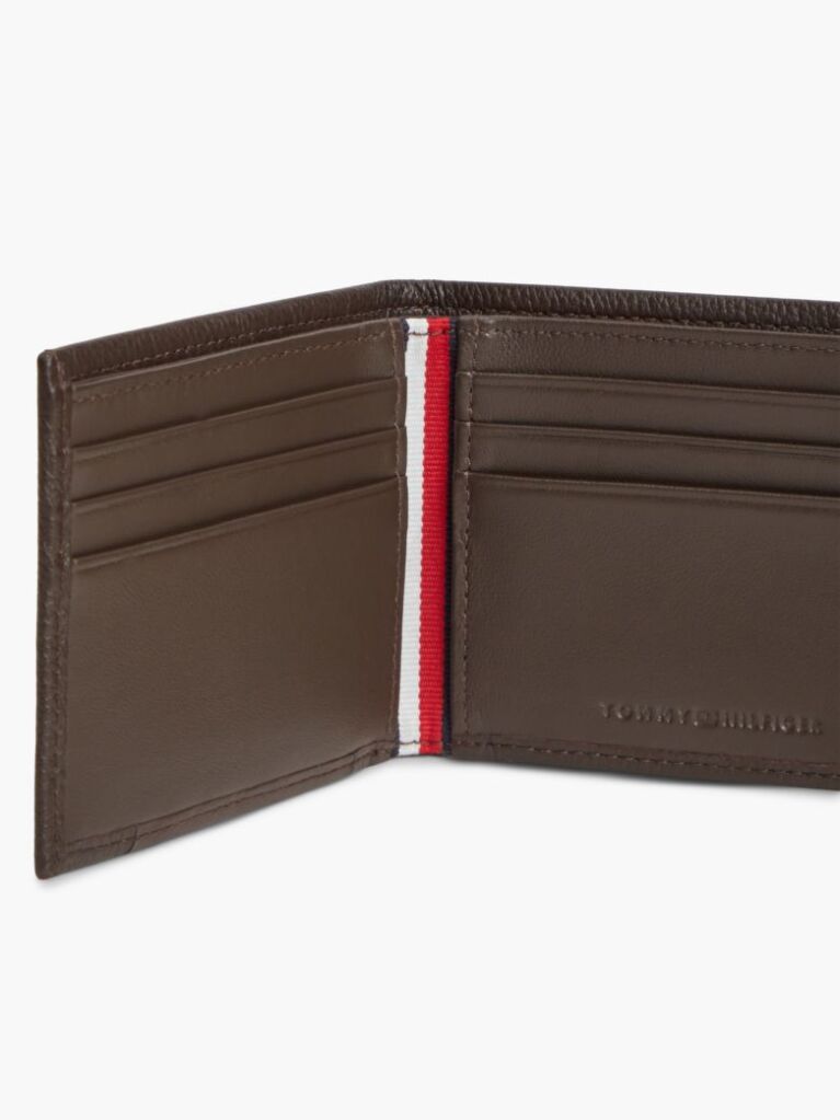 Brown Corporate Leather Credit Card Bifold Wallet  Men