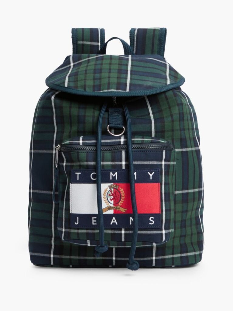 Multi Archive Flag Badge Check Backpack  Men