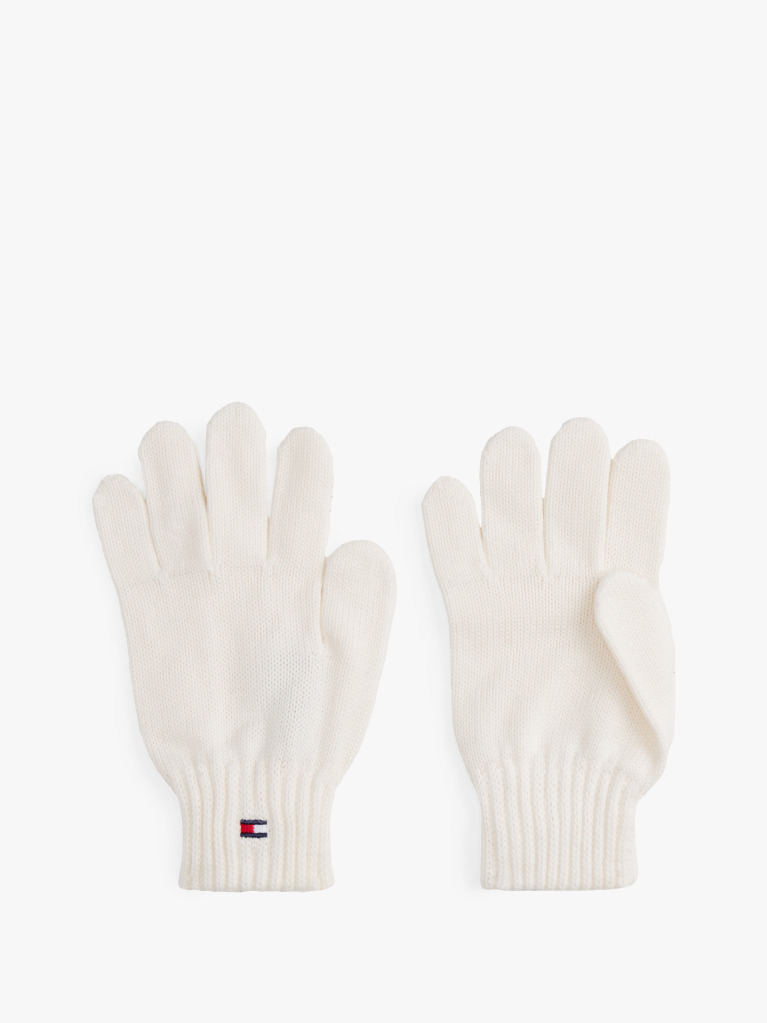 White Kids' Essential Gloves  Kids Unisex