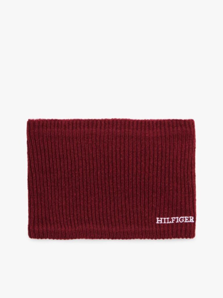 Κόκκινο Hilfiger Monotype Σετ Σκούφος Και Snood  Παιδί Unisex