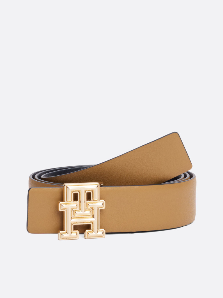Multi TH Monogram Δερμάτινη Ζώνη 2 Όψεων  Γυναίκες