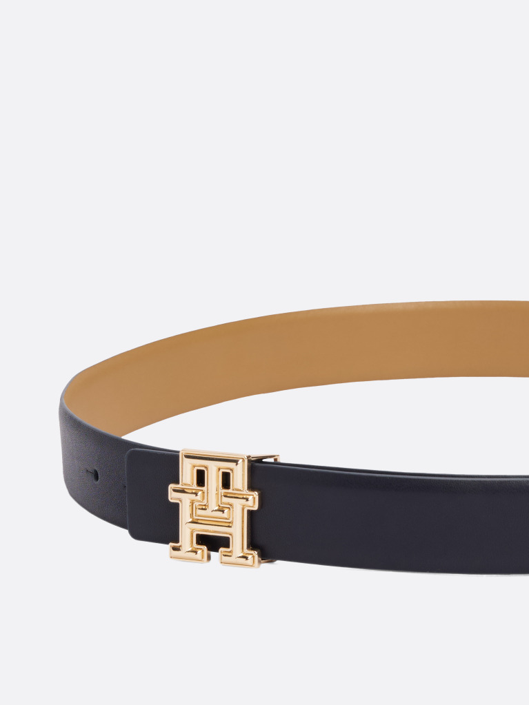 Multi TH Monogram Δερμάτινη Ζώνη 2 Όψεων  Γυναίκες