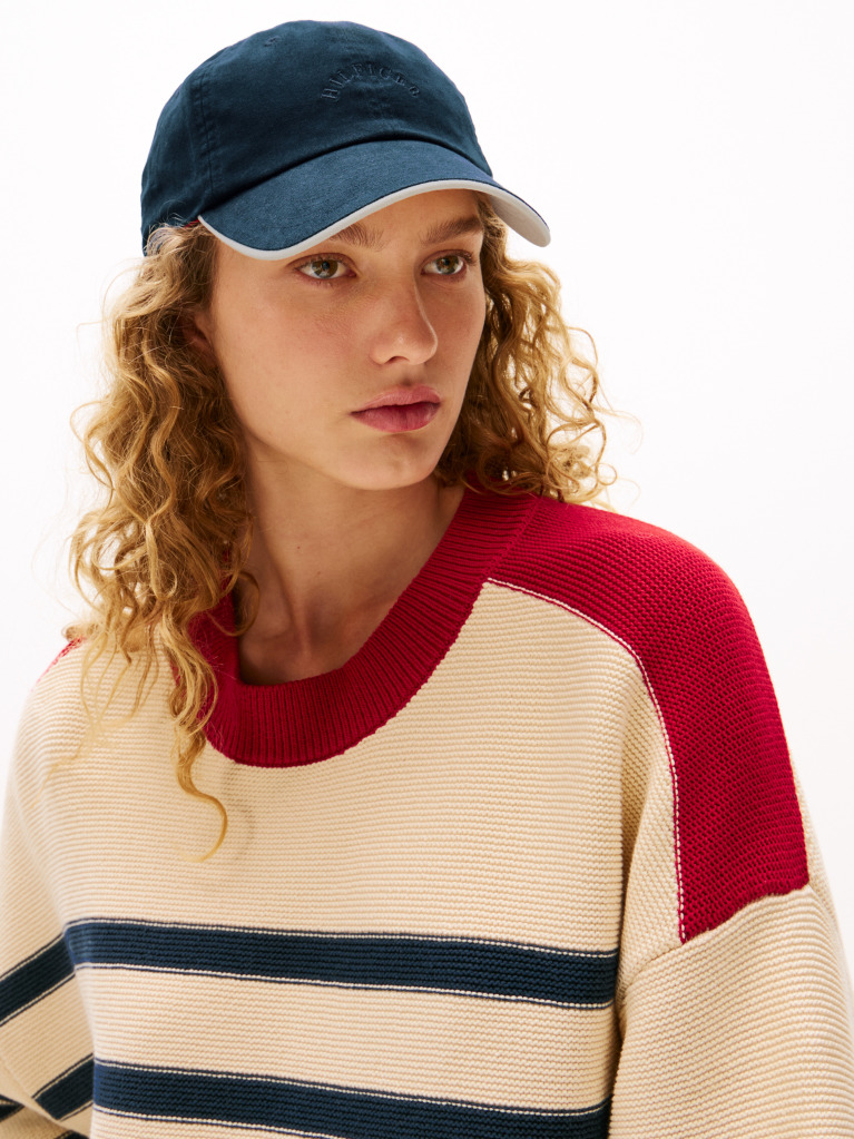 Blue The Sofia Capsule Logo Baseball Cap  Women
