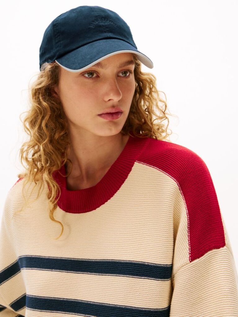 Blue The Sofia Capsule Logo Baseball Cap  Women