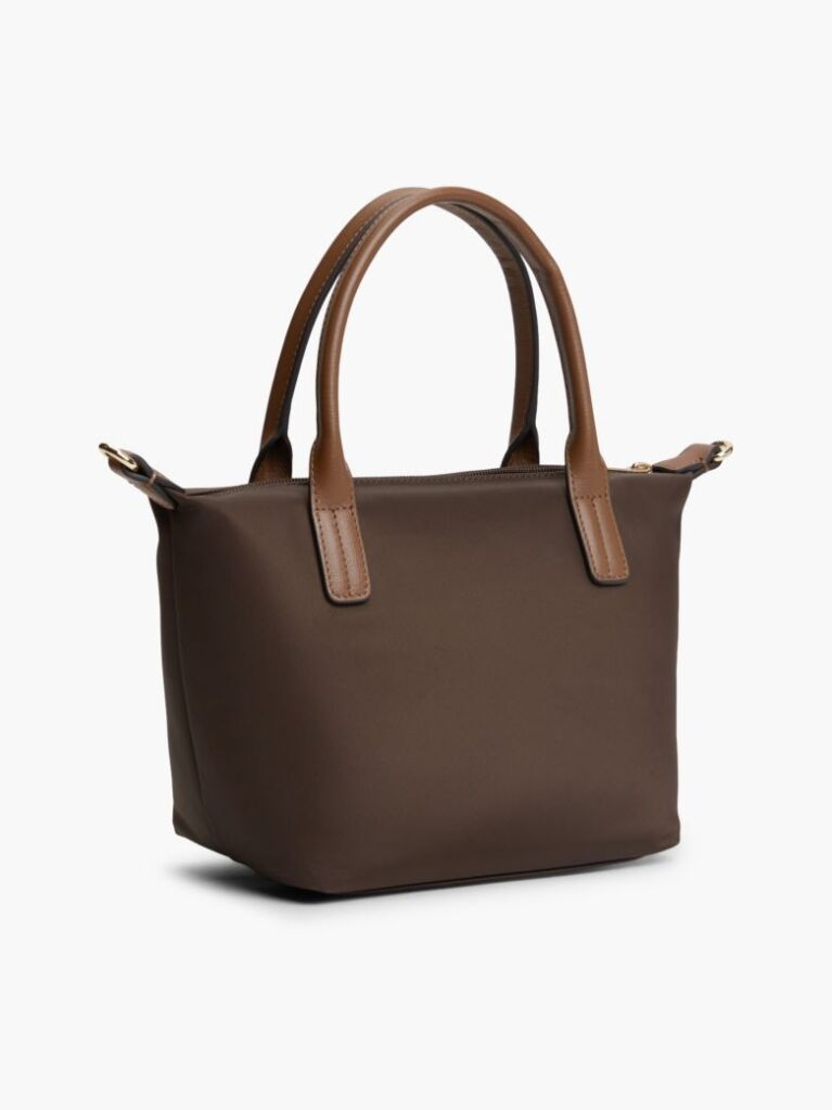Brown Webbing Crossbody Tote Bag  Women