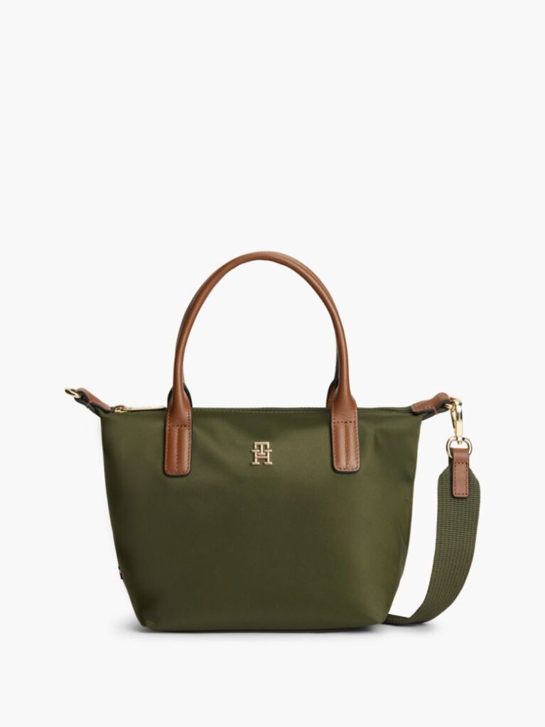 Green Webbing Crossbody Tote Bag  Women