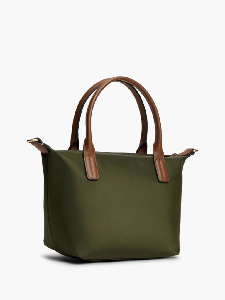 Green Webbing Crossbody Tote Bag  Women