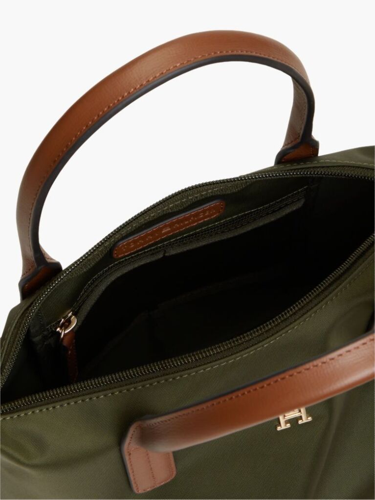 Green Webbing Crossbody Tote Bag  Women