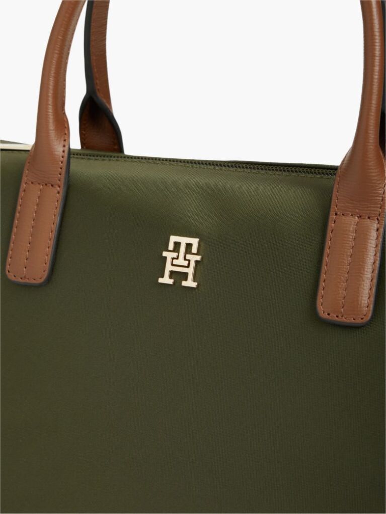 Green Webbing Crossbody Tote Bag  Women