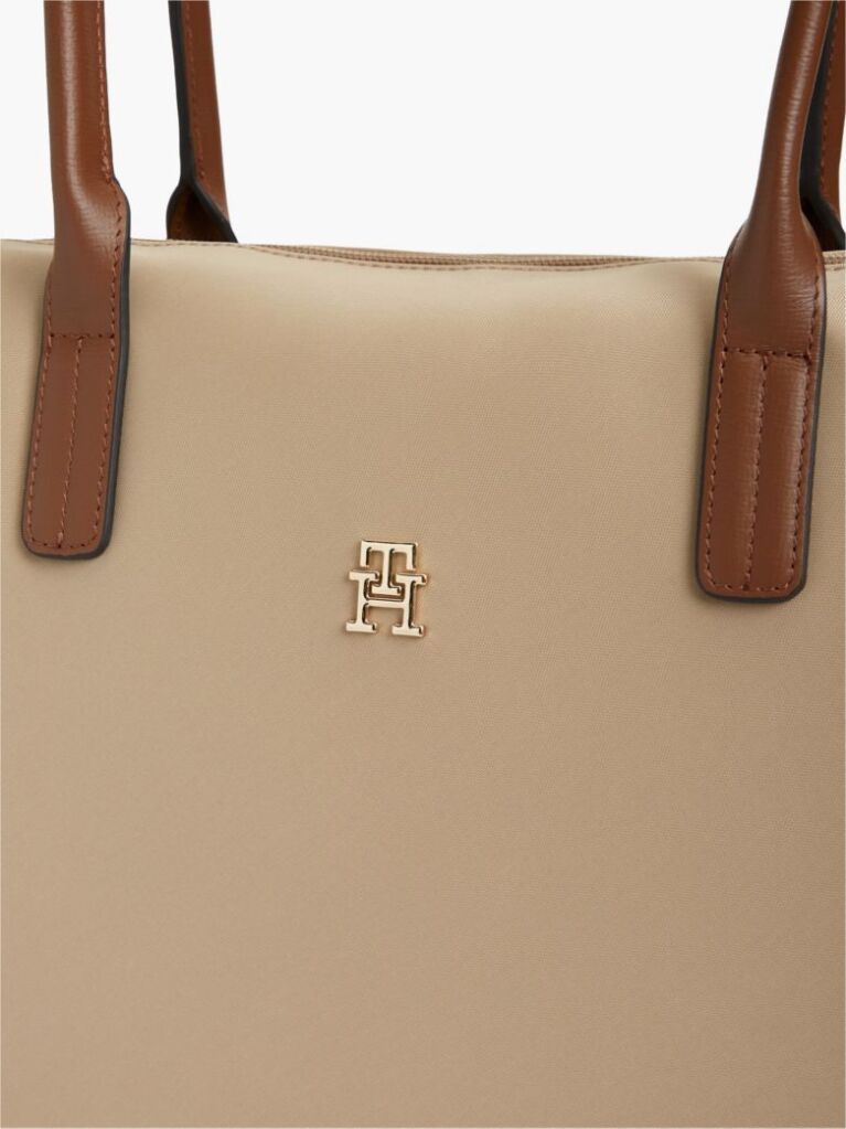 Beige TH Monogram Tote Bag  Women
