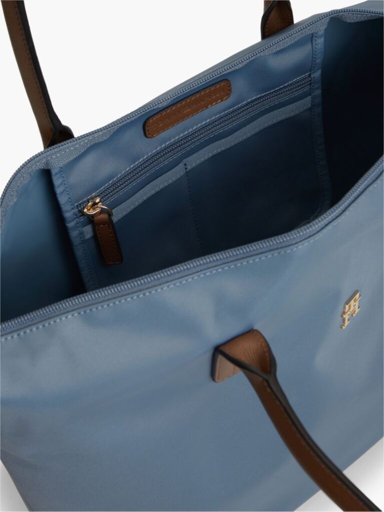 Blue TH Monogram Tote Bag  Women