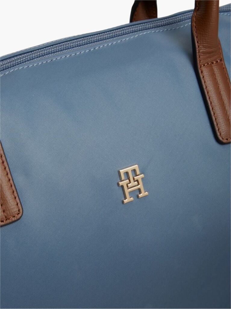 Blue TH Monogram Tote Bag  Women