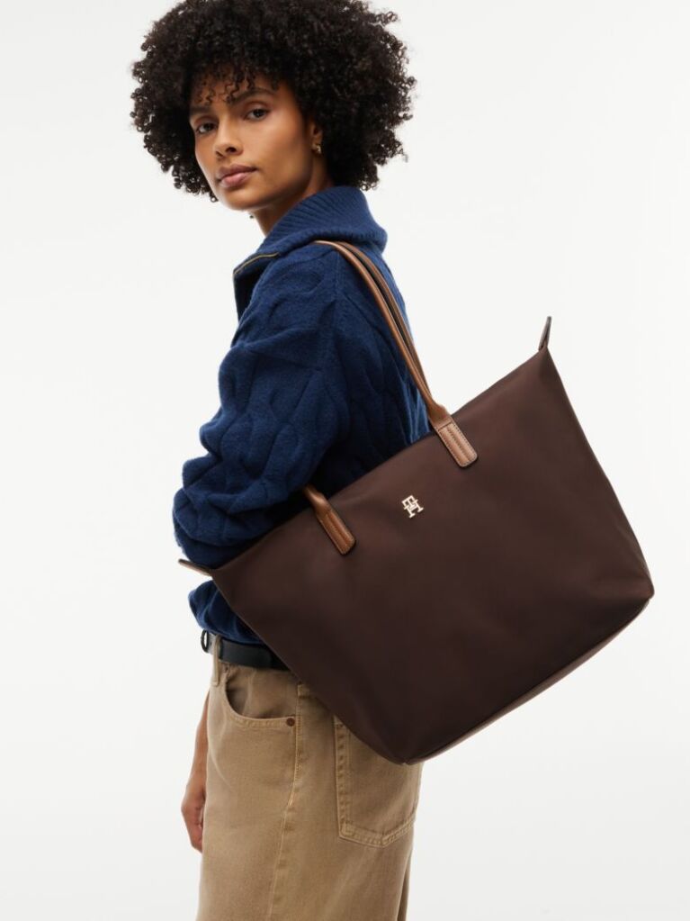 Brown TH Monogram Tote Bag  Women