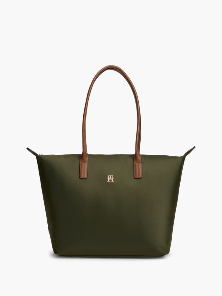 Green TH Monogram Tote Bag  Women