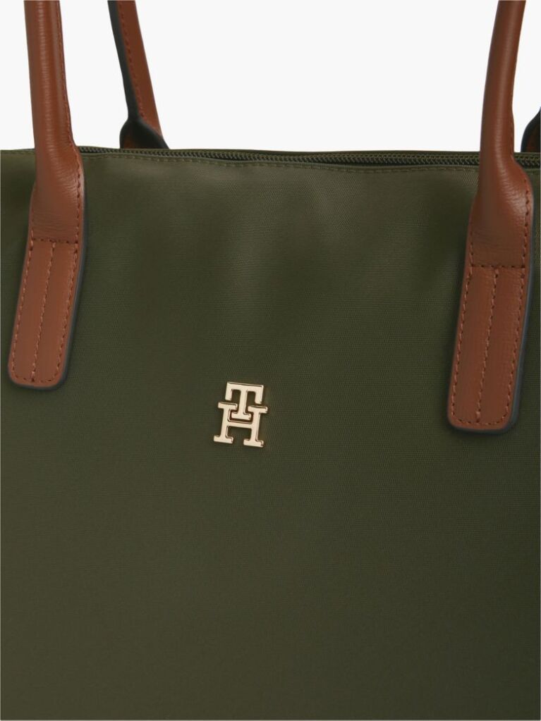 Green TH Monogram Tote Bag  Women