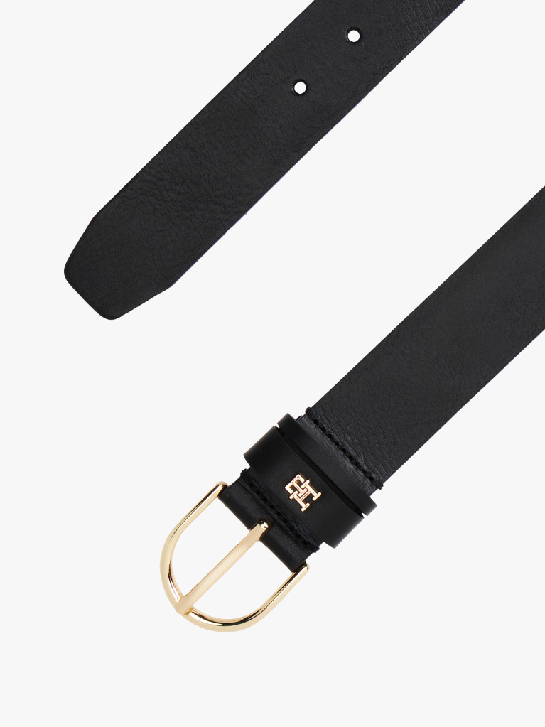 Black Essential Effortless Belt  Women