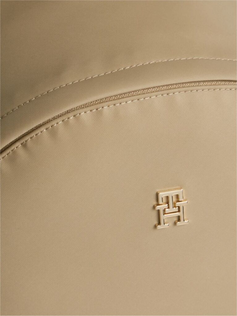 Beige TH Monogram Dome Backpack  Women