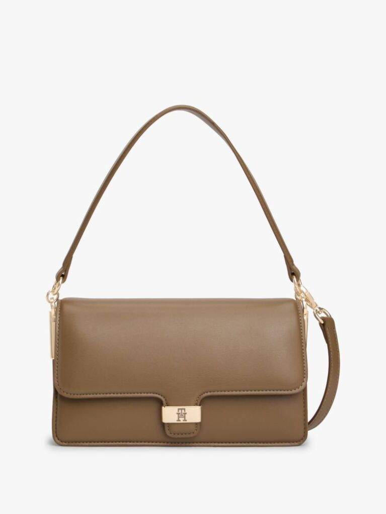 Brown Heritage Convertible Crossbody Bag  Women