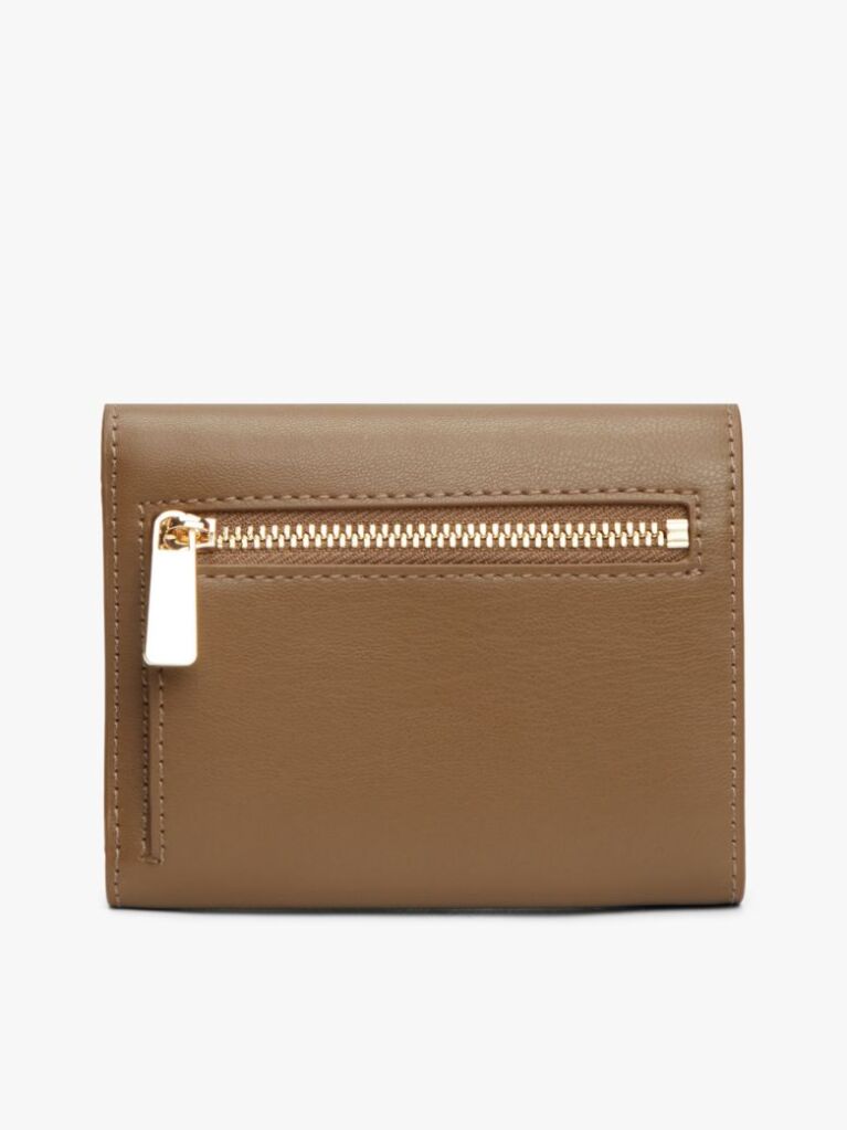 Καφέ Hilfiger Icon Tρίπτυχο Πορτοφόλι Με Μονόγραμμα TH  Γυναίκες