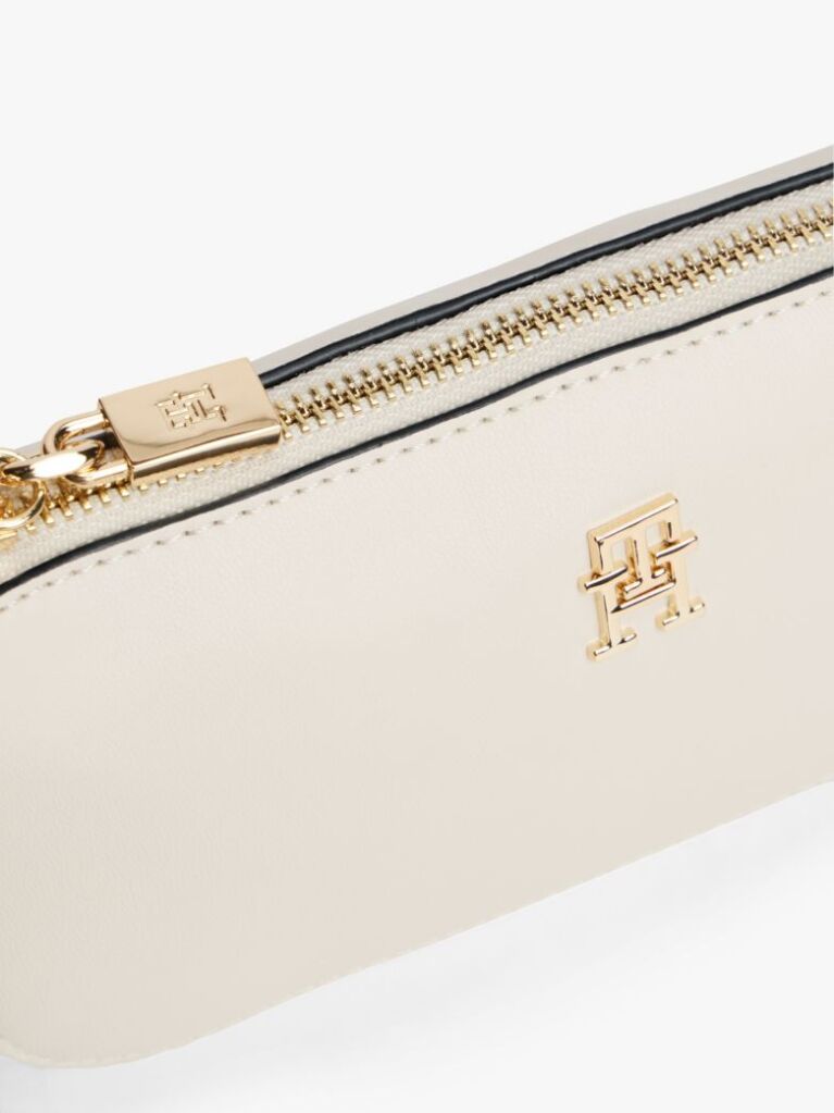 Beige TH Monogram Chain Strap Crossbody Bag  Women