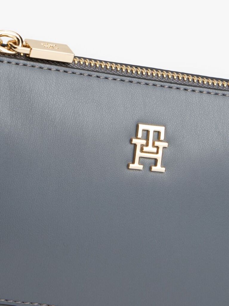Grey TH Monogram Chain Strap Crossbody Bag  Women