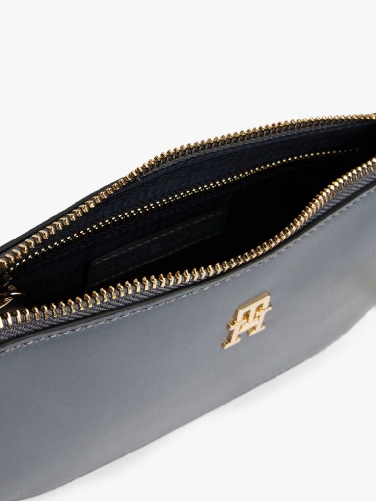 Grey TH Monogram Chain Strap Crossbody Bag  Women