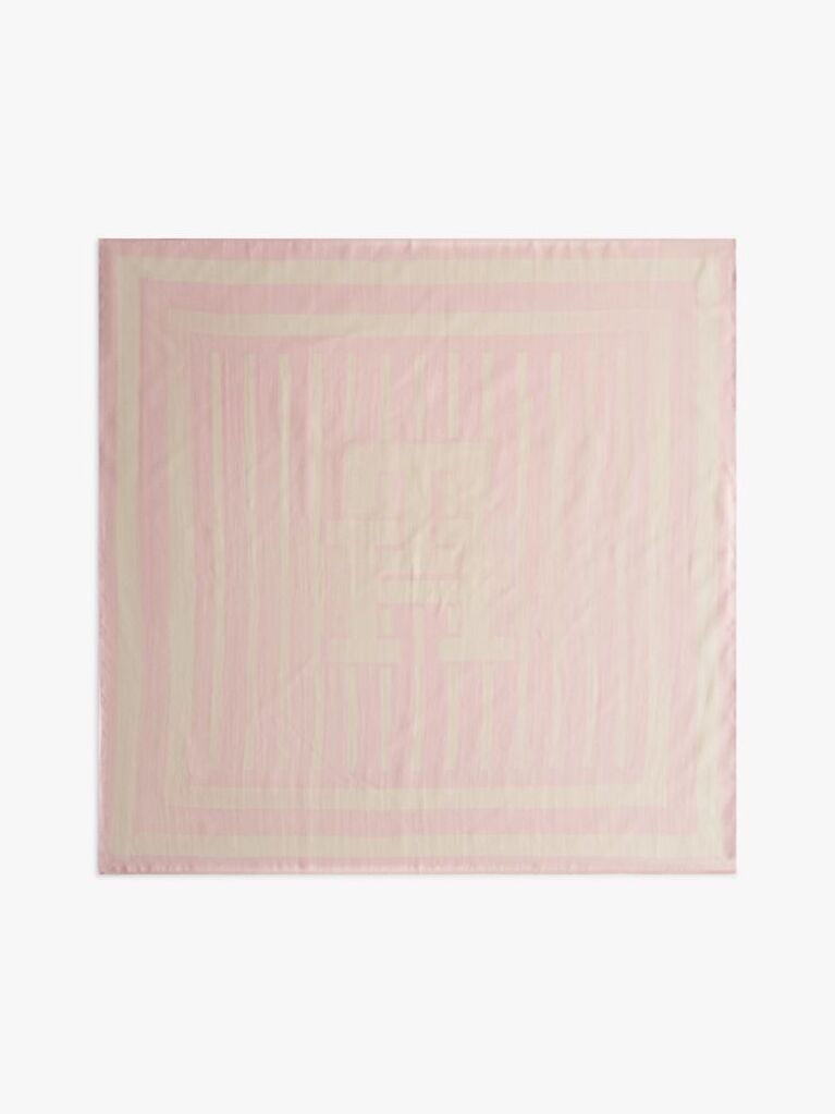 Multi Chic Pure Silk Twill Square Scarf  Women