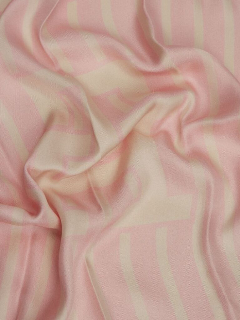 Multi Chic Pure Silk Twill Square Scarf  Women