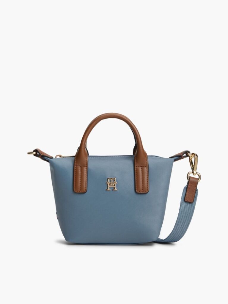 Blue Popette Crossbody Tote Bag  Women