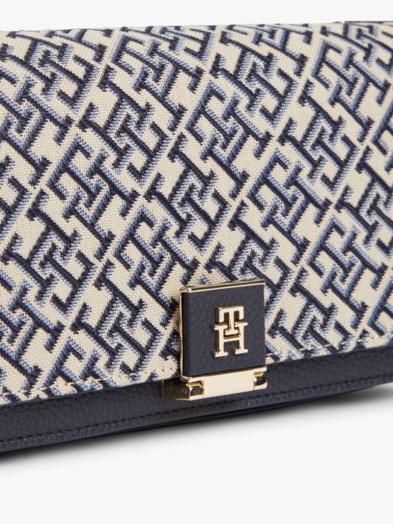 Multi TH Monogram Jacquard Chain Crossbody Bag  Women