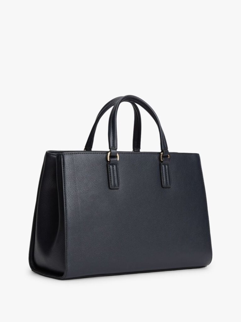 Blue Signature Crossbody Satchel  Women