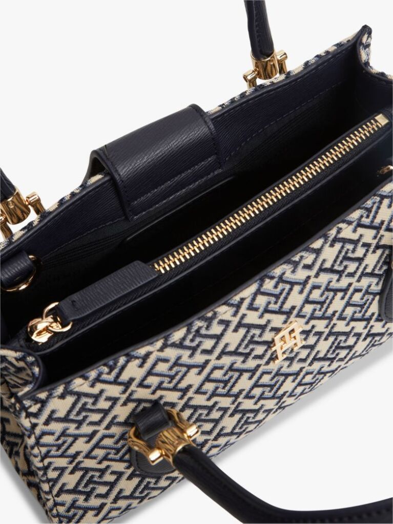 Multi Jacquard Crossbody Satchel  Women