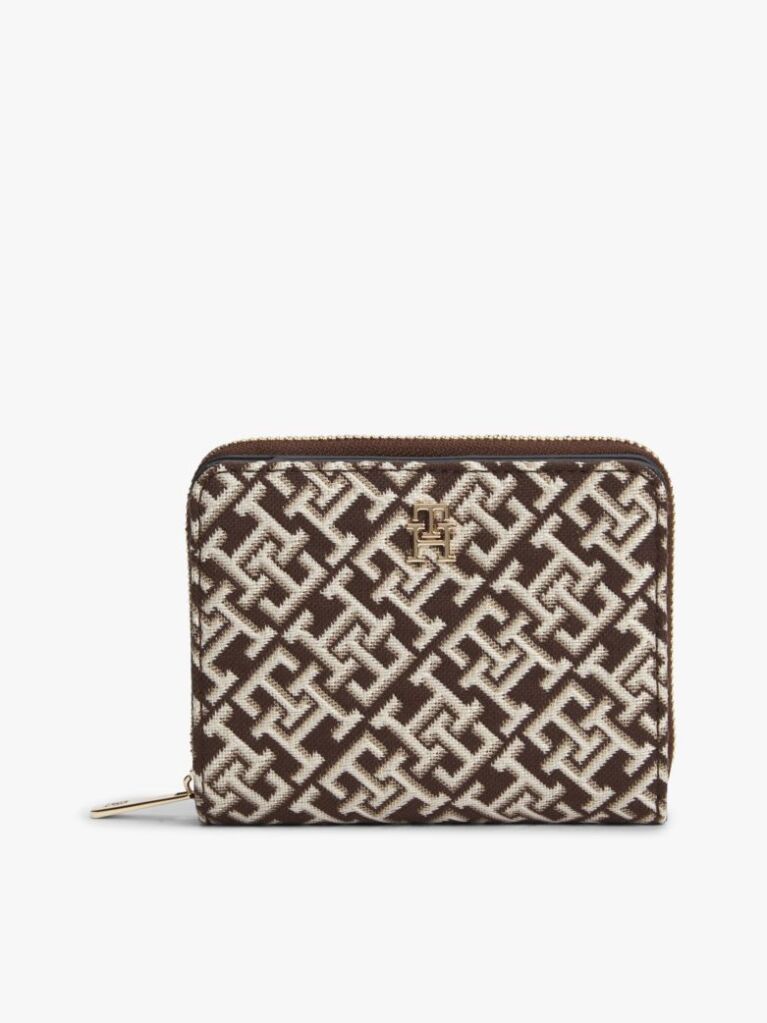 Multi Hilfiger Icon TH Monogram Jacquard Wallet  Women
