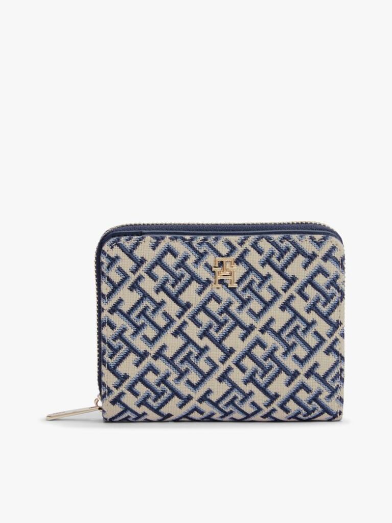 Multi Hilfiger Icon TH Monogram Jacquard Wallet  Women
