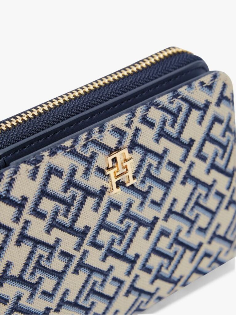 Multi Hilfiger Icon TH Monogram Jacquard Wallet  Women