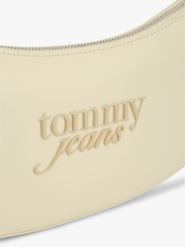 Beige Essential Tonal Logo Shoulder Bag  Women