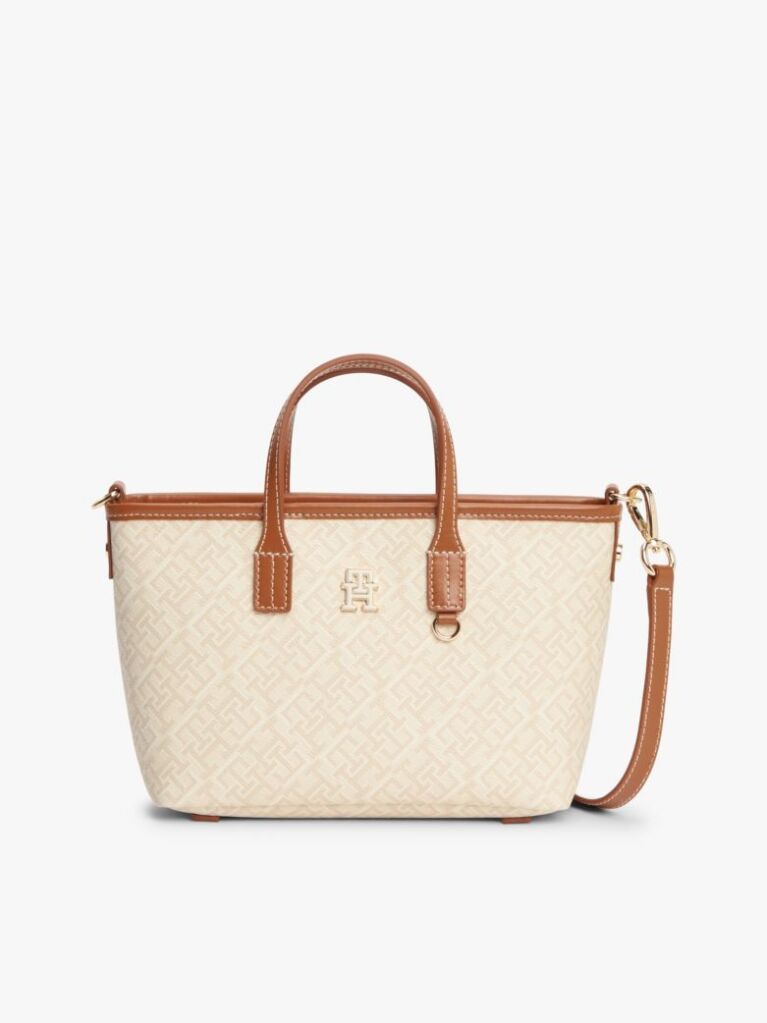 Beige TH Monoplay Crossbody Tote Bag  Women