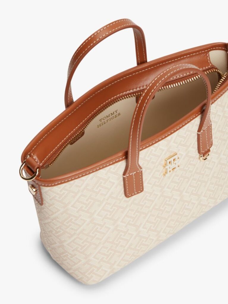 Beige TH Monoplay Crossbody Tote Bag  Women