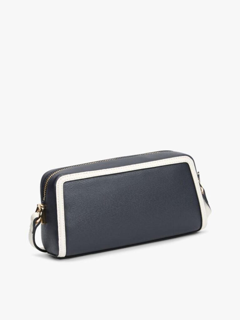 Blue Colour-Blocked TH Monogram Crossbody Camera Bag  Women