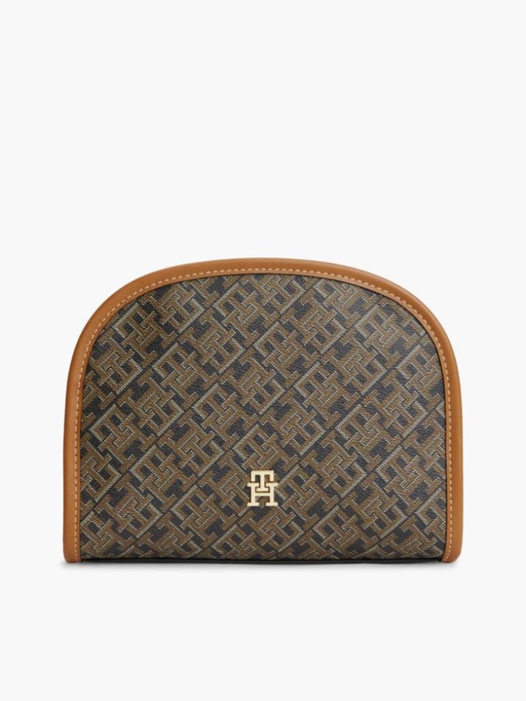 Multi Hilfiger Icon TH Monogram Print Washbag  Women