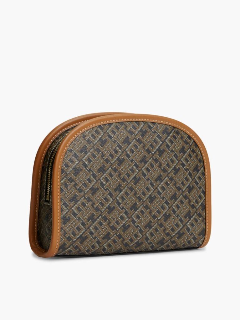 Multi Hilfiger Icon TH Monogram Print Washbag  Women