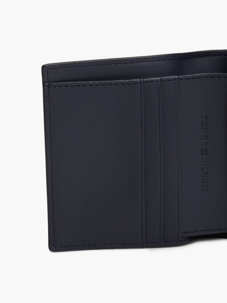 Beige TH Monogram Plaque Bifold Wallet  Women