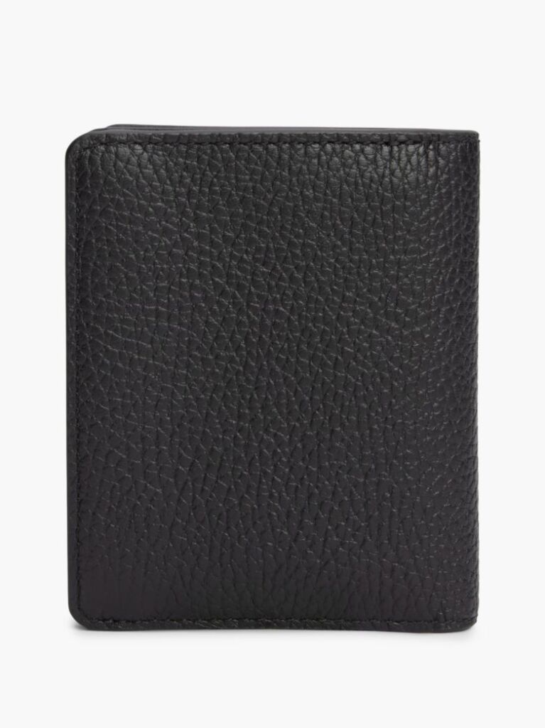 Black The American Icon Leather Bifold Wallet  Women