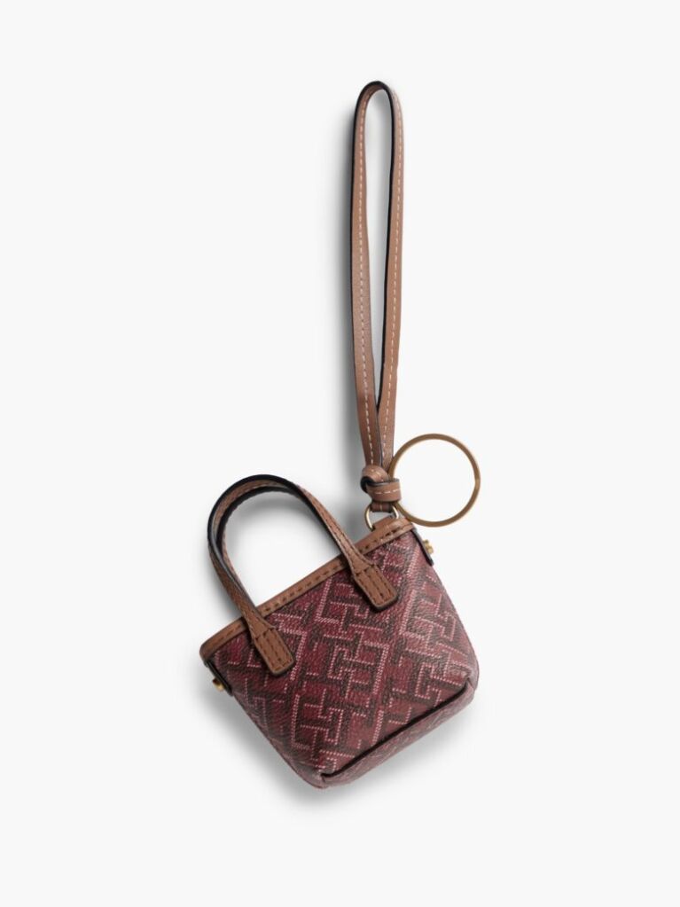 Red TH Monoplay Tote Bag Charm  Women